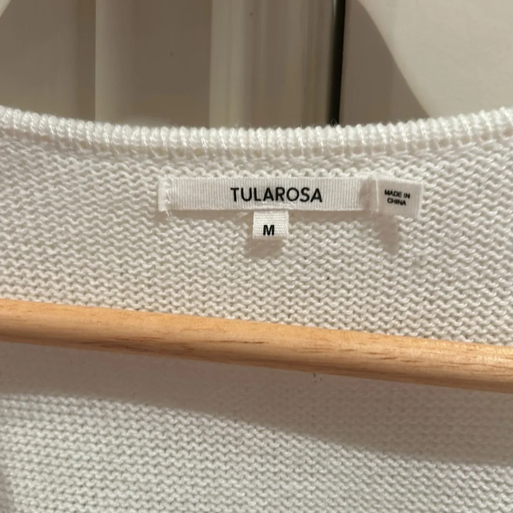 Tularosa White Ruffle Dress - Picture 8 of 14